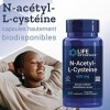 Life Extension, N-Acetyl-Cysteine NAC , 600mg Dépôt, 1 Capsule tous les 3 Jours, 60 Capsules végétalien, Testé en Laboratoir