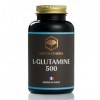 Naturathéra L-GLUTAMINE 500 - Fort dosage - Anti-inflammatoire - Complément Alimentaire Confort Digestif Intestinal - 150 Gél