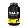 BioTechUSA BCAA+B6 Comprimés | 1g BCAA par comprimé | Support énergie et récupération | Sans gluten | 200 comprimés