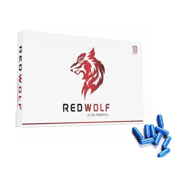 Red Wolf - Ultra Puissant - Effet plus super fort et plus rapide.