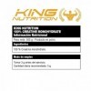 King Nutrition 100 % créatine monohydrate 500 g sans goût aide à augmenter le volume musculaire