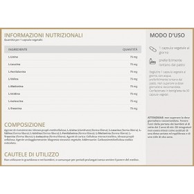 Solgar Amino 75, 30 gélules végétales, Poids net : 22,8 g