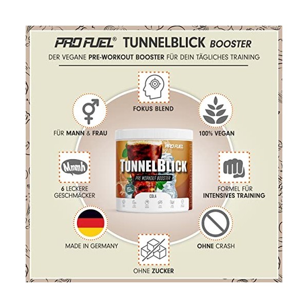 ProFuel Tunnelblick 360g Cola