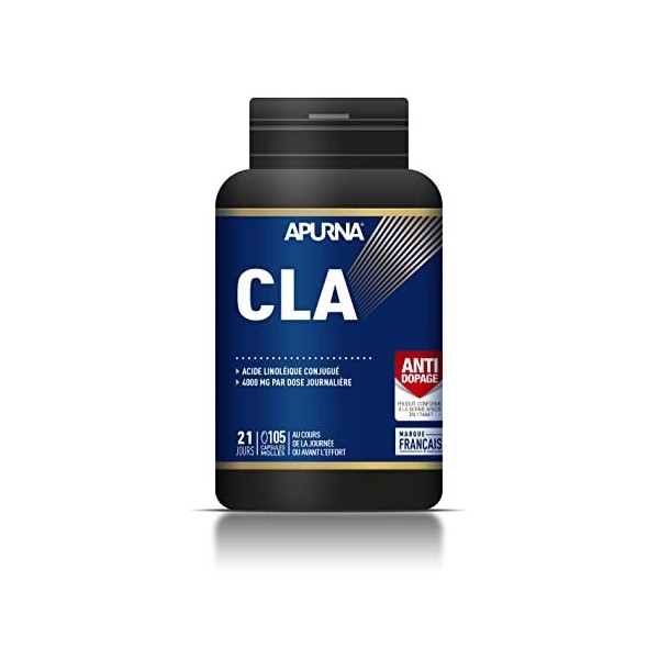 Apurna CLA - Acide Linoléique Conjugué acide gras huile végétale : Carthame 