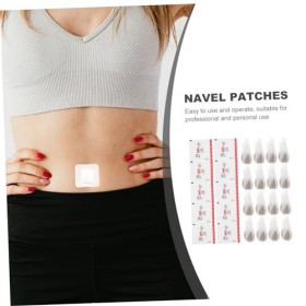 Healvian 135 Pièces nombril stickers - Stickers nombril autocollant ventre confortable patchs pour le ventre nombril autocoll