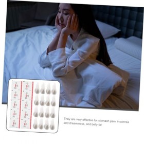 Healvian 180 Pièces nombril stickers plâtre de moxa autocollant pour le nombril - Stickers nombril patchs nombril pâte de nom