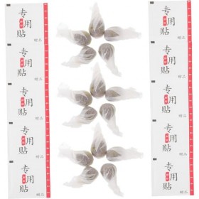 PartyKindom 315 Pièces Nombril Stickers Timbre Dacupuncture Timbre De Moxibustion Nombril Autocollant Plâtre De Moxa Pâte De