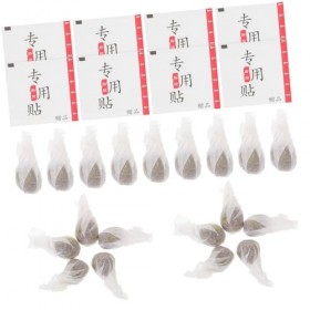 Mobestech 225 Pièces nombril stickers - Stickers nombril timbre dacupuncture patchs naturels pour le ventre autocollant pour