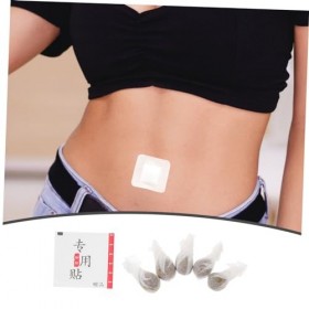 Mobestech 135 Pièces nombril stickers - Stickers nombril plâtre de moxa écusson cou épaule patchs nombril pratiques patchs na