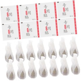 NIYANGLE 270 Pièces Nombril Stickers Timbre De Moxibustion Autocollant Ventre Confortable Timbre Dacupuncture Écusson Cou Ép