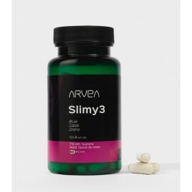 SLIMY 3 Arvea - Combustion des graisses grâce au thé vert et au guarana - Drainage des toxines et de l’excès d’eau - Capte le
