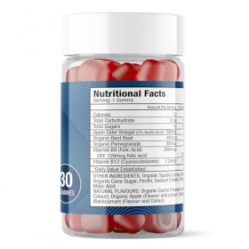 FitBites Gummies Weight Loss Support 30 Gummies Suitable for Vegetarians 1 Month Supply