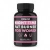 NIGHT TIME FAT BURNER FOR WOMAN Brûleur de graisse nocturne - Bloqueur de glucides, booster de métabolisme, coupe-faim et pil