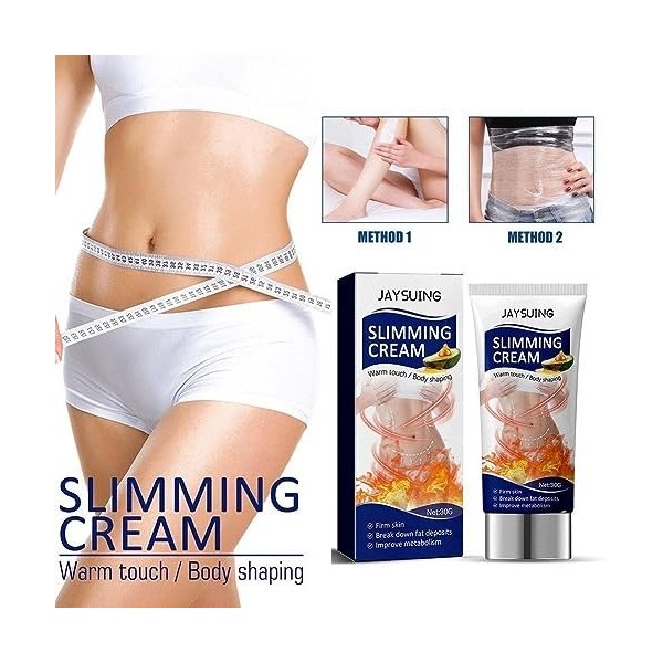 WSRRDRECVHi 1 PCS Minceur Crème Pour Femmes Ventre Corps Rapide Puissant Sculptant Fat Burning Abdomen Et Jambes Baume 30g Mi