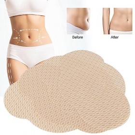 Patch Brûlant les Graisses, Autocollant Amincissant, Autocollant Brûlant les Graisses, Danger pour la Taille, la Jambe, etc. 