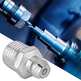 Mamelon de Graisse Droit, M10 * 1 Mamelon de Graisse, 10pcs M10 Mamelon de Graisse Surface Lisse Augmentation Boutonnière en 