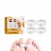 2 paires magnétiques pour perte poids - Minceur dorteils - Masseur pieds en silicone - Améliore la forme du corps pour tunne