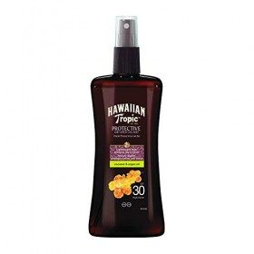 HAWAIIAN Tropic Spray Huile Protectrice SPF30 200 ml