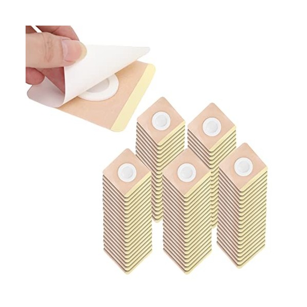 Patch de Soins de Santé 100 Pièces, Plâtre de Point Dacupuncture, Bonne Viscosité Durable Ne Blesse Pas la Peau Autocollants