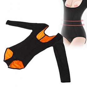 Body Shaper, Row Buckle Chest Support Warm Keeping Shapewear Respirant pour la mise en forme de la courbe du corps pour un us