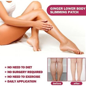 Lot de 30 Patchs Amincissants pour les Jambes, Autocollants Efficaces pour Brûler les graisses.