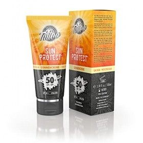 Believa Crème Solaire pour Tatouage - Facteur de Protection 50+ UVB +50/ UVA +95 - 100ml