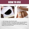 Autocollant Ventre - Ody Minceur Estomac Autocollants Promouvoir la Circulation Perdre du Poids Corps Beauté Navel Pads 15 pi