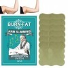 Patch Minceur Bras,Patch Minceur Amincissant Bras,Autocollant Brûleur de Graisse Bras,Patchs Minceurs pour Perte de Poids Bra