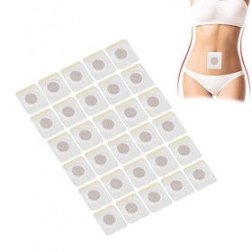 Autocollants Ventre, 30 Pcs Patch Ventre Tissus Non Tissés Métabolisme Accélérant la Perte de Poids pour les Soins