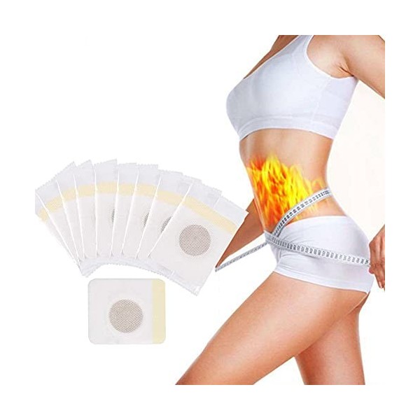 40 PièCes Weight Loss Fat Burning Slim Sticker, Amincissant DAbdomen Avec LAutocollant De Nombril DIngréDients Naturels