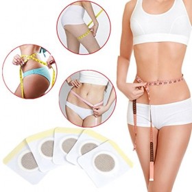 Patch mince, ventre amincissant des correctifs naturels Fat Burning Weight Loss Sticker 30pcs / 50pcs / 100pcs Patch paresseu