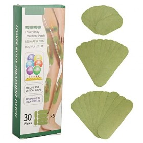 Patch Amincissant pour les Jambes à Base de Plantes, sans Odeur, Doux, élimine lexcès de Graisse, Bande de Levage des Cuisse
