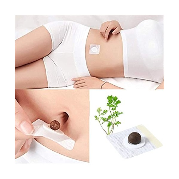 Patch amincissant, patchs de perte de poids, patch moxibustion pour brûler les graisses, patch fin naturel végétal, anti-cell