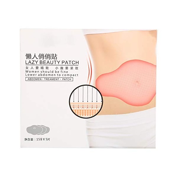 5 Pièces Minceur Patch Ventre Haunch Abdomen Perte de Poids Fat Burning Slim Shaping Nombril Autocollants