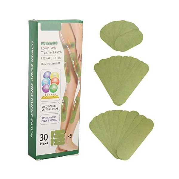 Patch Amincissant pour les Jambes à Base de Plantes, Bande de Levage des Cuisses Raffermissante pour la Peau équilibrant lap