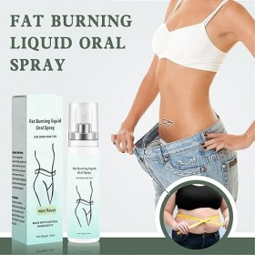 Spray Oral Brûleur de Graisse, 3 Pièces 20 Ml Favorisent le Métabolisme du Corps, Spray Oral Amincissant, Formule Scientifiqu
