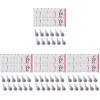 Healeved 45 Pièces Nombril Stickers Autocollant Ventre Confortable Patchs Nombril Pâte De Nombril Autocollant Pour Le Nombril