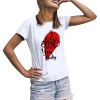 Fulltime i Love You Baby/Tee Men and Women Valentines Day O Neck Short Sleeve Print T Shirts Tops