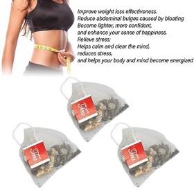 28 Pièces X 2 thé Modelant le Corps, thé Amincissant pour Femmes, thé Détox, Ventre Plat, Soulage la Pression, Soulage le Str