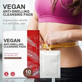 10 Pièces Tampons Nettoyants Anti-gonflement Autocollants De Perte De Poids Autocollants De Drainage Lymphatique Patchs Aminc