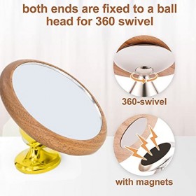 Miroir dobservation du débit de café, rotatif, facile dentretien, facile à observer, résistant à lusure, réglable magnétiq