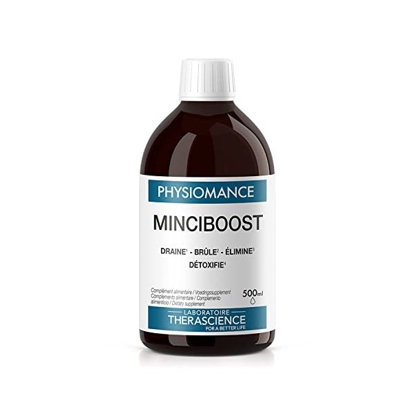 PHYSIOMANCE MINCIBOOST | 8 Plantes Synergiques | 4 Actions Minceur | Maté + Guarana + Chiendent + Queue de cerise | Formule B