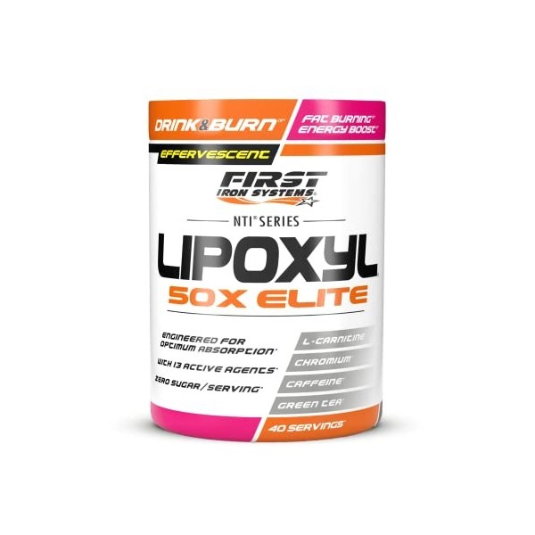 LIPOXYL 50X Elite Brule Graisse Fraises cerises 