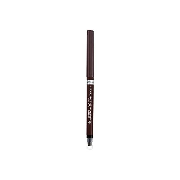 L’Oréal Paris, Crayon Eyeliner Mine Rétractable, Tracé Précis, Longue Tenue, Waterproof, Résiste aux Frottements, Sans Transf