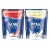 Inko Active Pro Lot de 2 sachets de 80 sachets 2 x 500 g Vanille/fraise D 