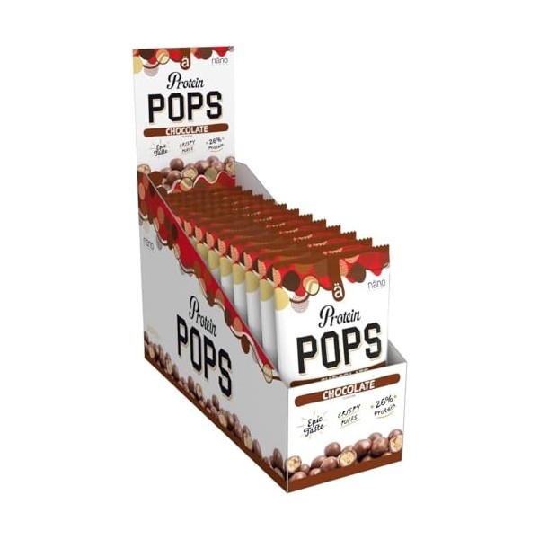 NanoSupps Protein Popps 12x38g Chocolat