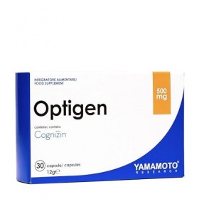 Yamamoto® Research Optigen® 30 capsules. Optigen® est un complément alimentaire cognizin® citicoline.