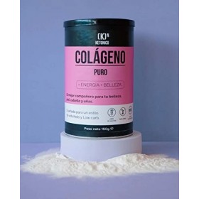 KETONICO Collagène pur, sans gluten, sans lactose, sans OGM, certifié Keto, sans soja, 150 g sans goût 