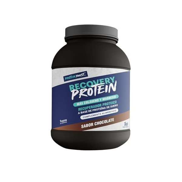 Protein Boost Recovery Protein, Puissant Maas Gainer et récupérateur de protéines à base de protéines de lactosérum saveur de