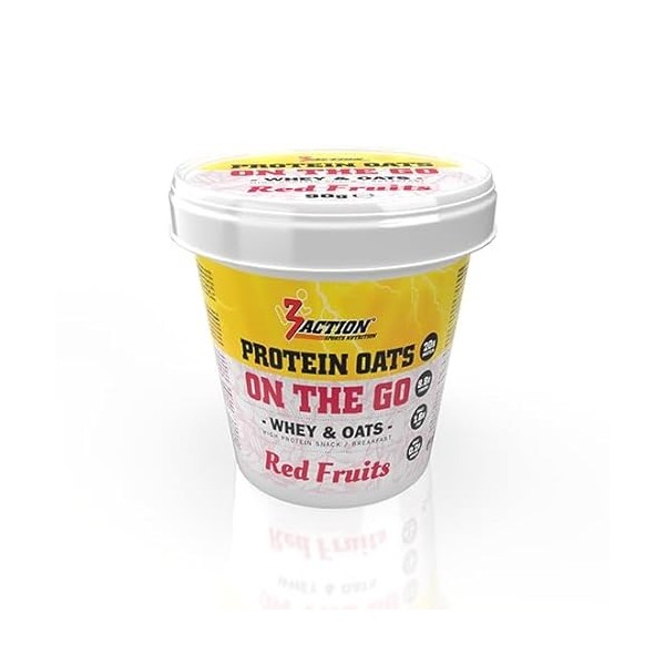 3Action Protein Oats on the Go 90 g – Red Fruit